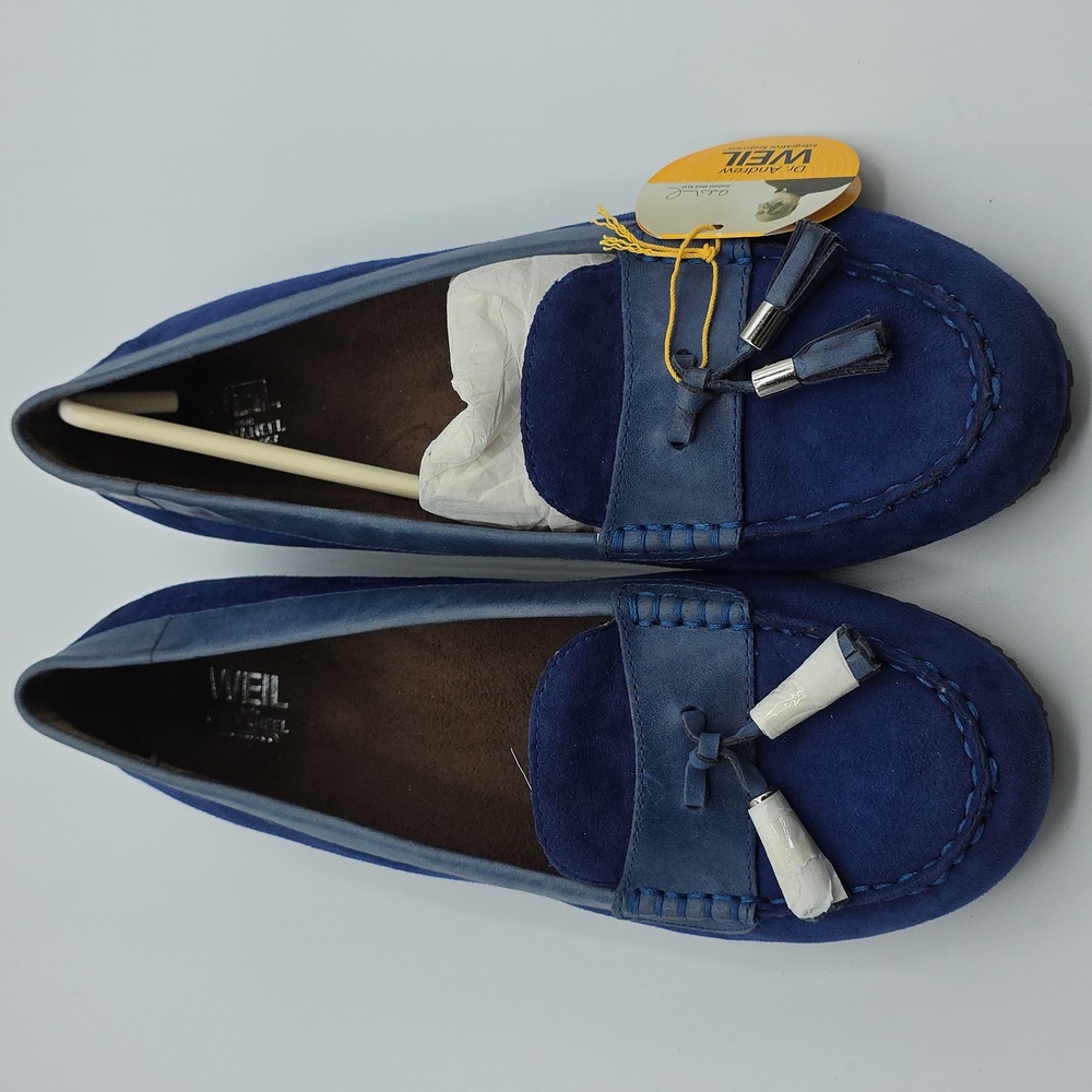 BRAND NEW Vionic Orthaheel Dr Weil Loafer In Cobalt Size 9.5